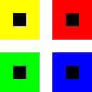 Kleurpermutatie | ID=07 | V=06 | P #01 | DW-RBGY van Gerhard Haberern thumbnail
