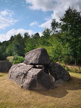 Dolmens at Lindeskov Hestehave, Ørbæk, Denmark van Jörg Hausmann