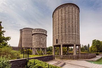 Cooling towers BE-Mine Beringen by Rob Boon
