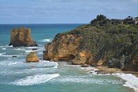 Die Küstenlinie von Victoria, Australien