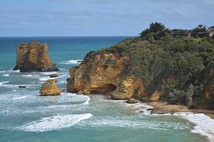 Die Küstenlinie von Victoria, Australien