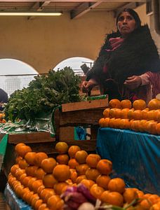 Mexico: Marktkoopvrouw (San Cristóbal de Las Casas)