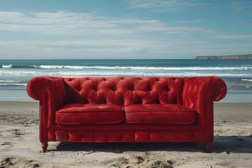 A sofa on holiday by Skyfall