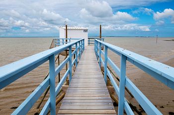 Vissershuisje in Frankrijk