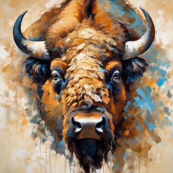 Scottish highlander portrait