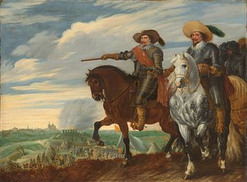 Frederik Hendrik en Ernst Casimir bij het beleg van Den Bosch, Pauwels van Hillegaert
