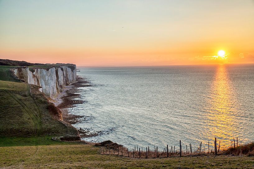 Chalk cliffs Bois de Cise, Picardy by Jan Sportel Photography