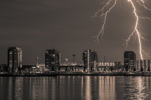 Feijenoord stadion 31 (Sepia)