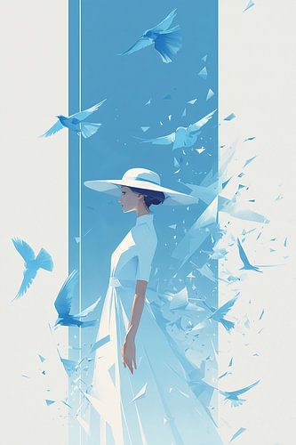 Dans met de Vogels in Blauw no.1