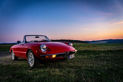 Voyage d'été en soirée