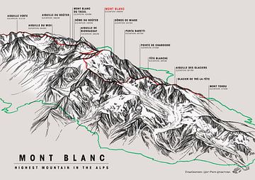 Mont Blanc van Diane Shearer