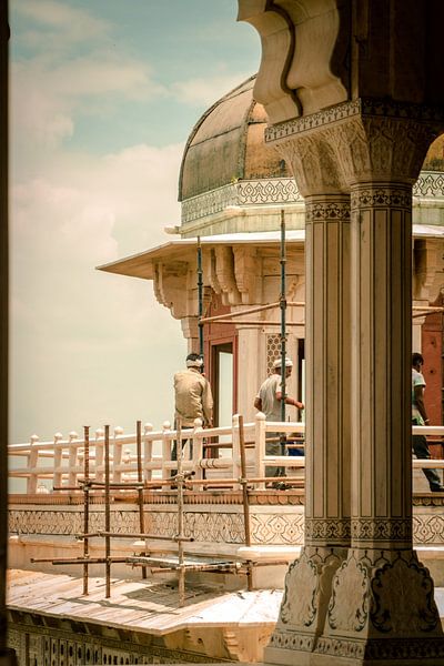 Restaurierung eines indischen Forts von Maarten Borsje