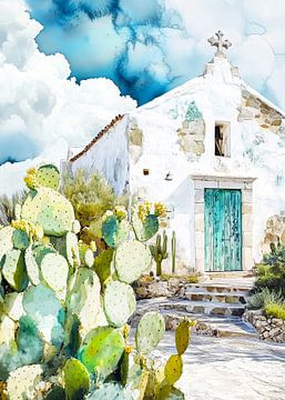 Kerkelijke kunst in Mexico van JBJart Justyna Jaszke