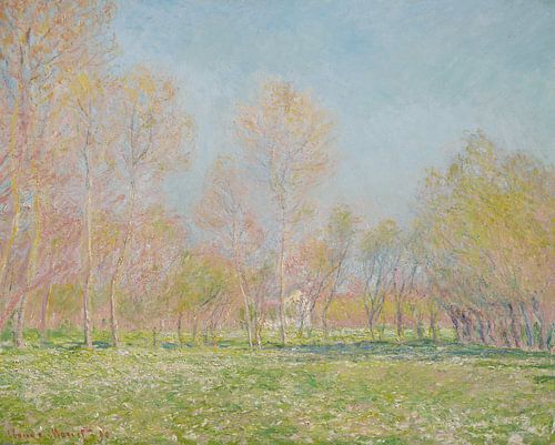 Lente in Giverny, Claude Monet