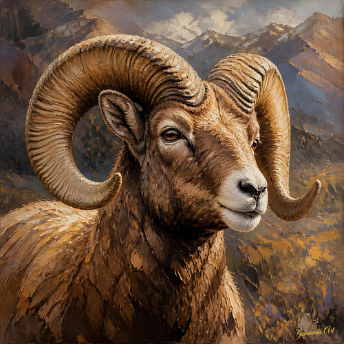 Wildlife - Untamed Grace - Bighorn Sheep 2