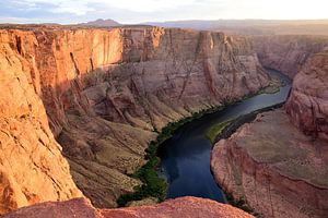 Sonnenuntergang am Horseshoe Bend