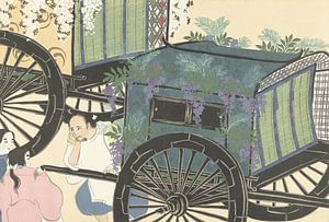 Glyzinie von Kamisaka Sekka, 1909
