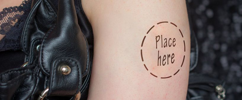 Setzen Sie das Tattoo hier ein. von Peter Hermus