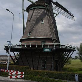 Windmühle de Hoop Wervershoof (Nordholland) von Klaas Leguit