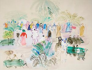 Raoul Dufy - Maskenball in Perpignan (1947)