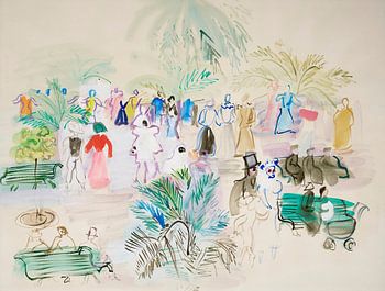 Raoul Dufy - Gemaskerd bal in Perpignan (1947)