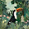 Toucan in Paradise van Marja van den Hurk