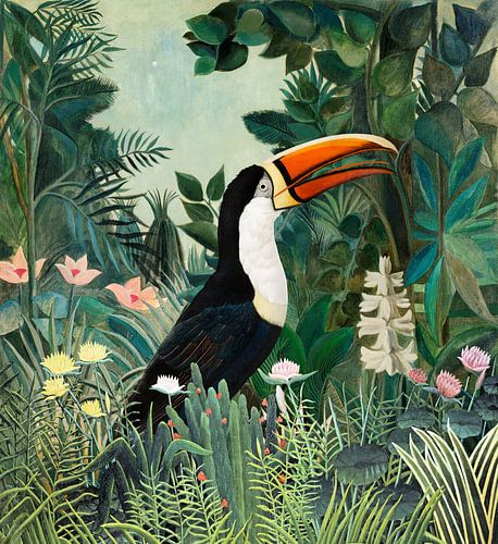 Toucan in Paradise by Marja van den Hurk