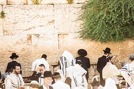 Jerusalem / Wailing wall / Colorful image / Travel photography by Jikke Patist