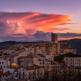 Castel del Monte - Abruzzo van Teun Ruijters