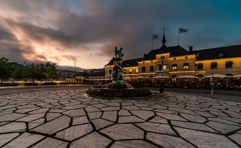 Place de la gare d'Uppsala par Werner Lerooy