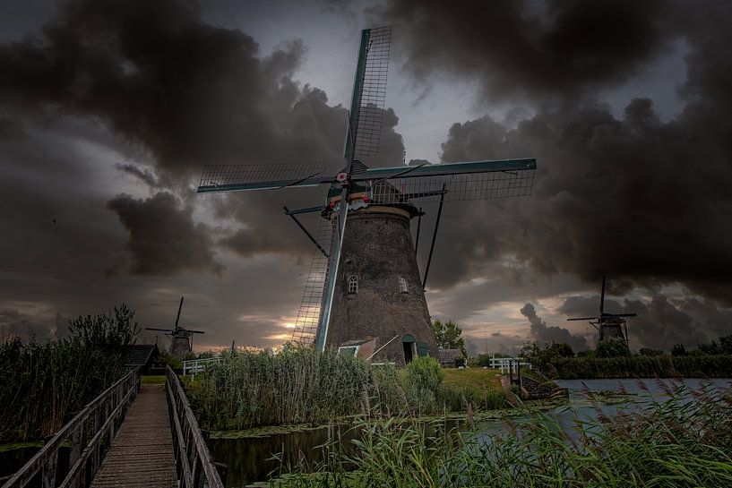 Mühlen Kinderdijk von Tonny Verhulst