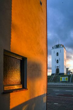 Vuurbaak in Katwijk aan Zee by Dirk van Egmond