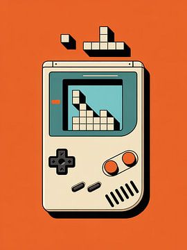 vintage game boy von Giandra Safaraz