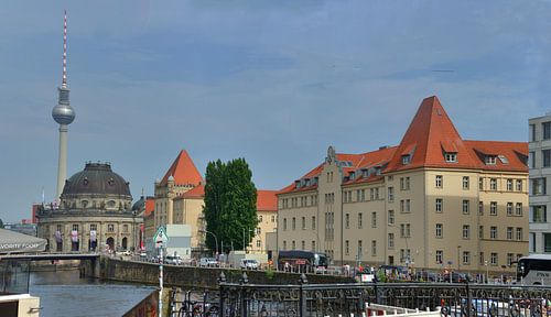 Panoramisch uitzicht Berlijn Mitte