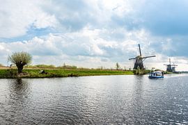 Kinderdijk Windmolens sur Brian Morgan