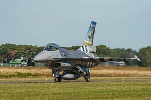 F-16A Fighting Falcon belge dans la livrée du Jour J.