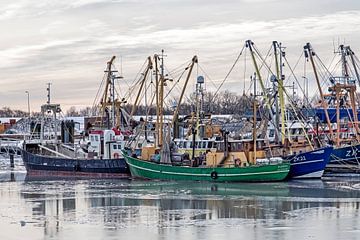 Fischerboote in Lauwersoog