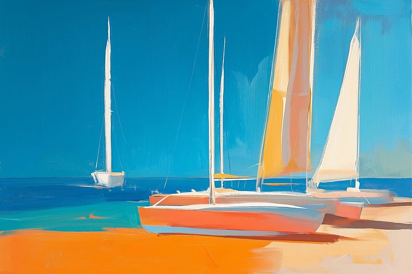 Segelboote von ARTemberaubend