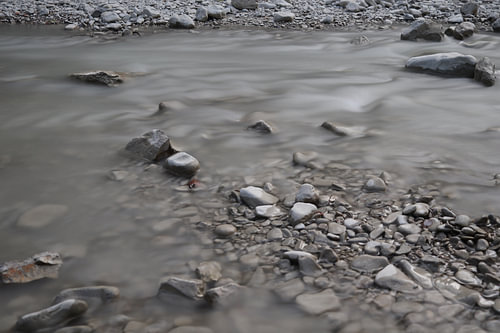 Rivière de la Méouge au mois de septembre