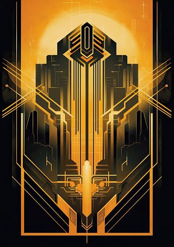 Art Deco Kunstdruk Poster Print Muurkunst