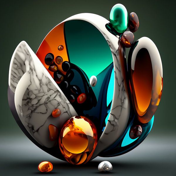 Moderne kunst 23-24 van Andreas Wemmje