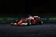 Kimi Räikkönen - Ferrari SF16-H 2016 van Kevin Baarda thumbnail