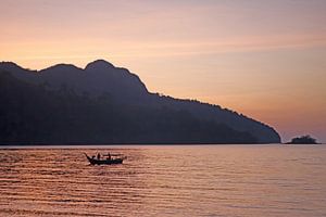Abendstimmung vor Langkawi (Malaysia)