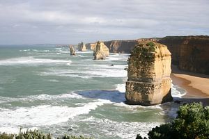Coastal Landscape Photo of Twelve Apostles along Great Ocean Road, Australia