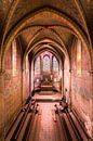 Verlaten Kerk met Paarse Tint. van Roman Robroek - Foto's van Verlaten Gebouwen thumbnail