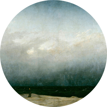 Monnik bij de zee, Caspar David Friedrich