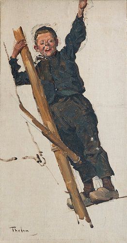 On the boat, Willem Bastiaan Tholen