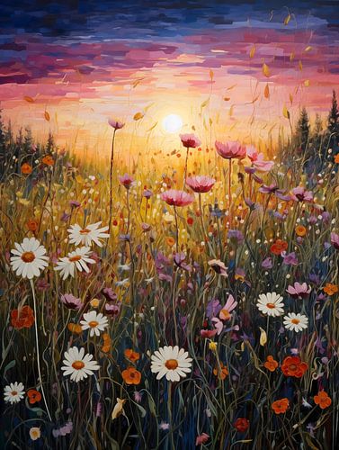 Flower Meadow in Summer