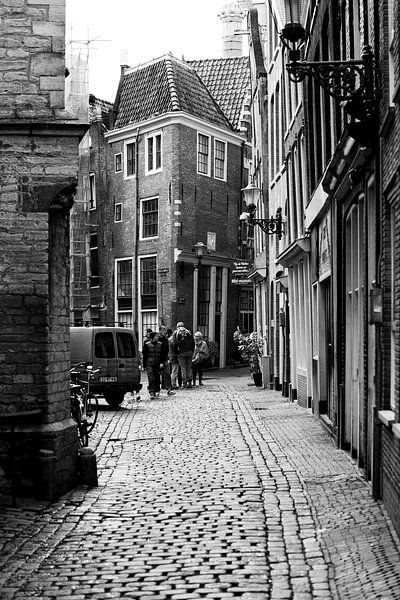 Amsterdam in Schwarz und Weiß von Apple Brenner