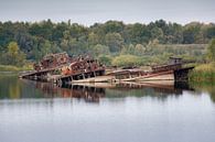 Boten in de haven bij Chernobyl van Tim Vlielander thumbnail